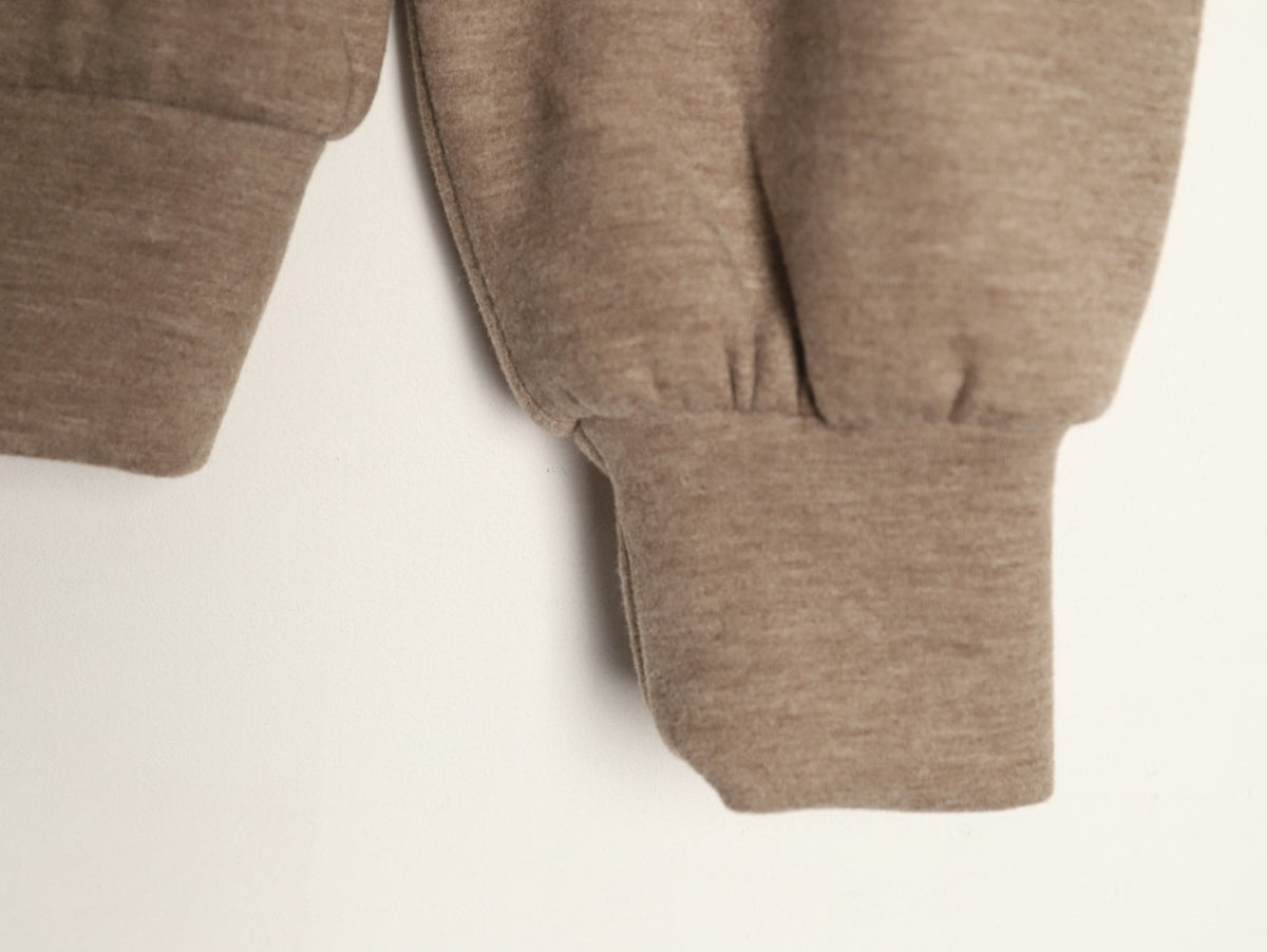 Burberry Vintage Check Series Taupe Button‑Up Bomber Jacket
