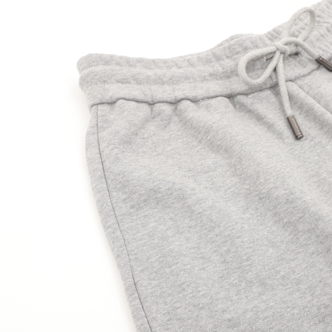 Burberry Vintage Check Side-Stripe Logo Joggers in Grey