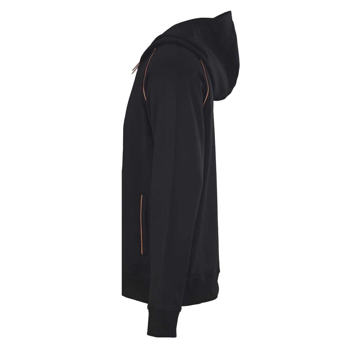 Brunello Cucinelli Black Full Zip Hooded Sweatshirt