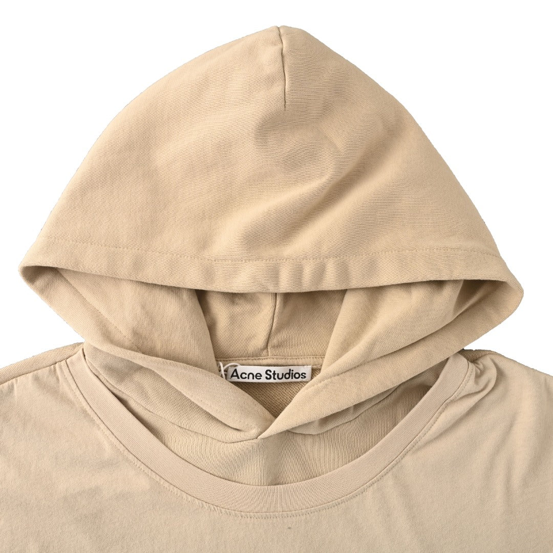 Acne Studios Beige Fairy Tales Letter Layered Hooded Top