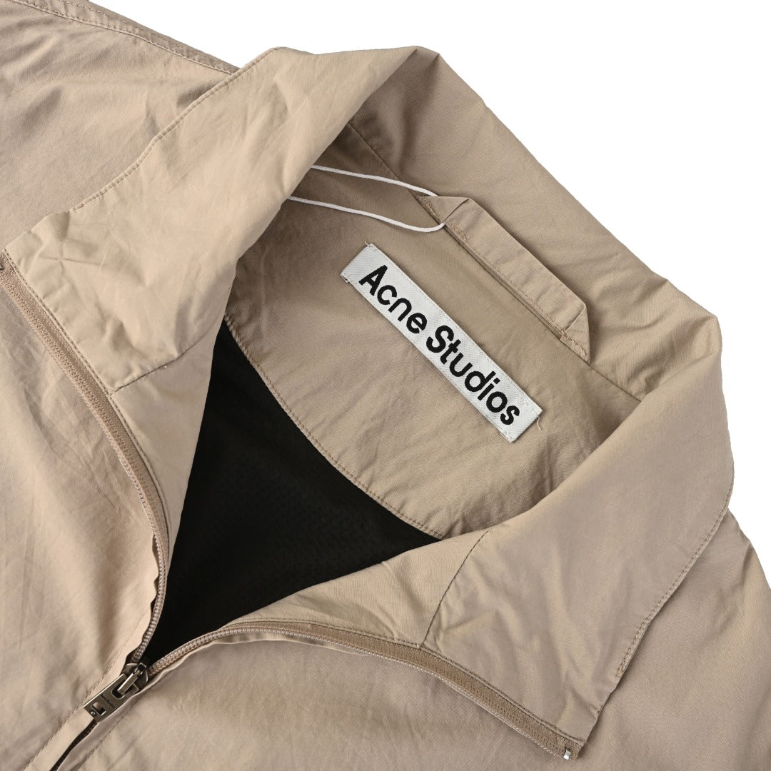 Acne Studios Taupe Stockholm 1996 Track Jacket